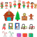 Calendario dell'Avvento Cocomelon con 24 Accessori per Bambini 3+ Anni Multicolore      