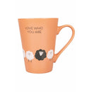 Tazza Ø8,2x11 cm in New Bone China VdE Tivoli 1996 Be Positive