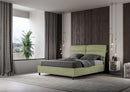 Letto Matrimoniale Nandy Tè verde Varie Misure