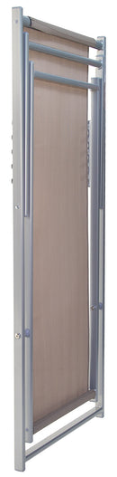 Sedia Sdraio Pieghevole 128x58x48 cm in Alluminio e Textilene Talpa