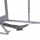 Set 4 Cestelli in Acciaio Inox per Mobile ad Angolo Cieco 90-100 cm Mano Sinistra