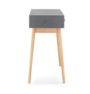 Consolle 2 Cassetti 90x40x79 cm Ordinary in Legno Grigio