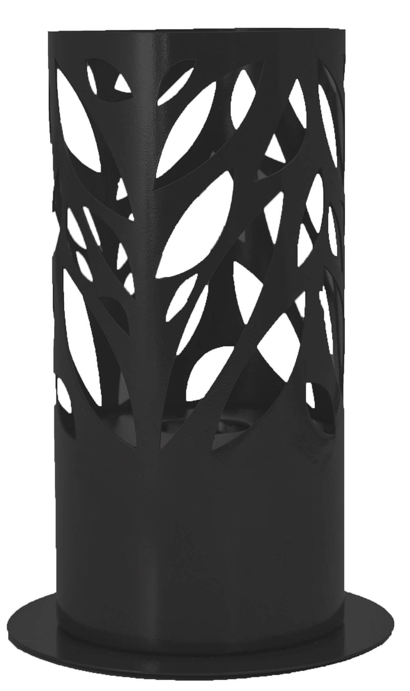 Camino a Bioetanolo da Tavolo Ø15x30,5cm Karlsen Elba Nero