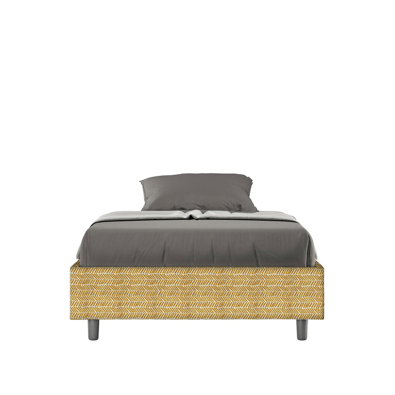 Letto 1 Piazza e Mezzo Azelia Aragona 3 Giallo Varie Misure