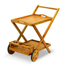 Carrello Portavivande da Cucina 84x58x78 cm in Legno