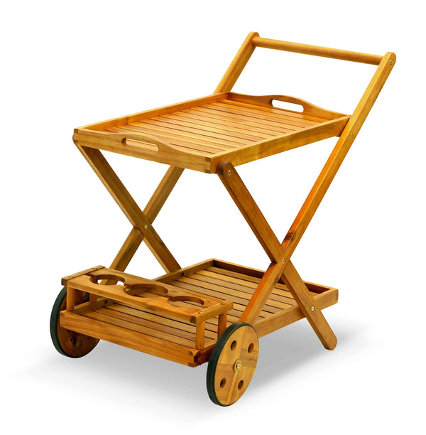 sconto Küchenwagen aus Holz 84x58x78 cm