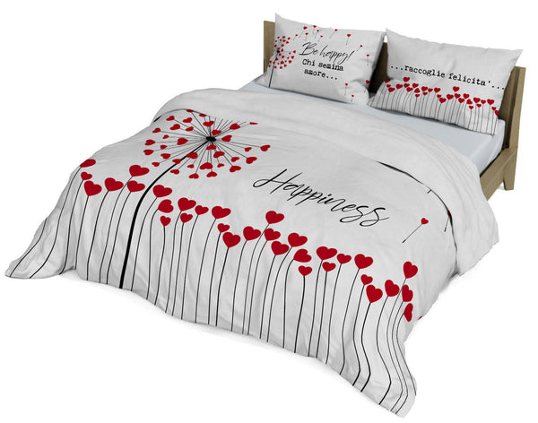 sconto Doppelbettbezug mit bedrucktem Kissenbezug Shine 13