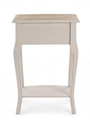 Comodino 1 Cassetto-1 Ripiano Clarisse in Legno