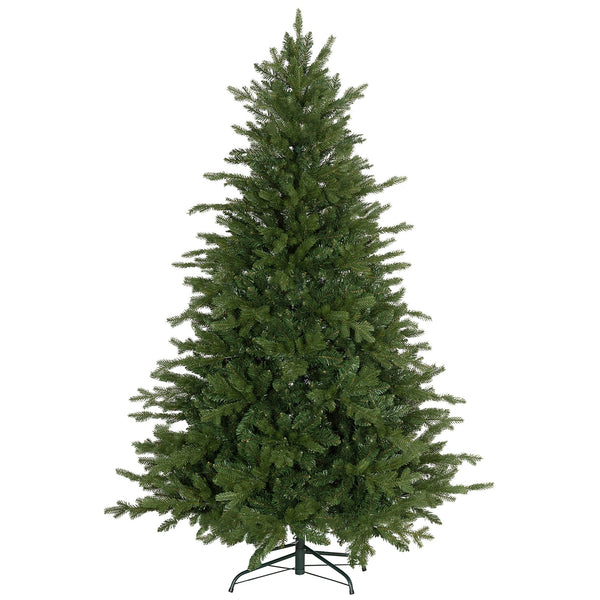 Albero di Natale Artificiale 180 cm 1821 Rami Base in Metallo Verde online