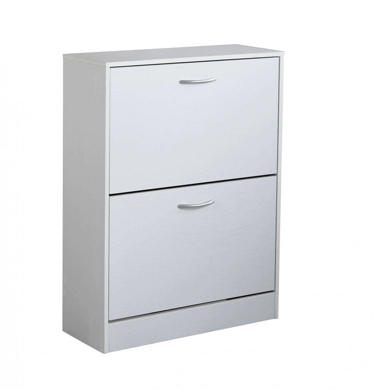 Scarpiera Sally 60x24x80 h cm in Legno Bianca