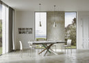Tavolo Allungabile 120-224x90x80 cm Volantis Evolution Marmo