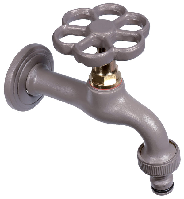 sconto Rubinetto Colorato per Fontana da Giardino in Ottone Belfer RUB/024 Tortora