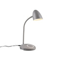 Lampada tavolo da Interno a LED in Plastica Grigio