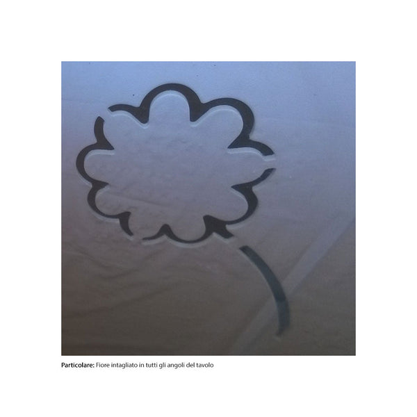 acquista Klappbarer Gartentisch aus Eisen Taddei Bistro Anthrazit