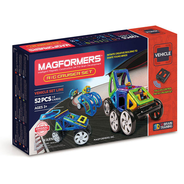 3D Magnetkonstruktionen Magnetspiel 52 Teile Magformers Ferngesteuertes Auto prezzo