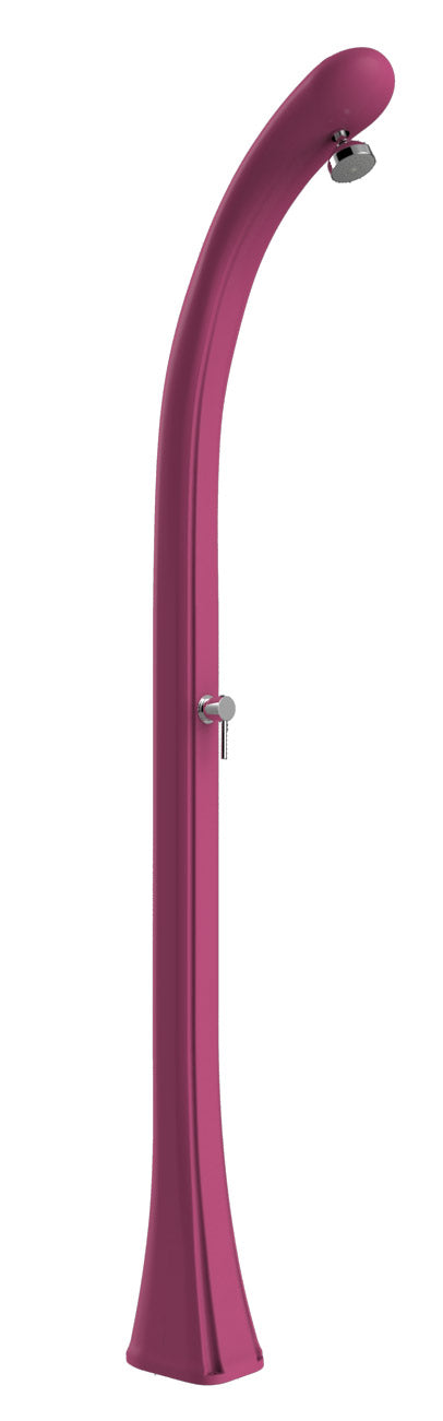 Doccia Solare da Esterno Giardino 20L Miscelatore Arkema Happy One Fuxia