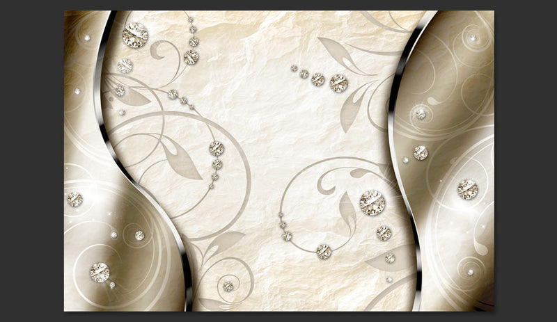 Fotomurale - Gold Ornament Carta Da Parato Erroi