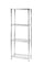 Regal aus verchromtem Stahl 4 Regale P35xH168 cm Tosini Serie 4X35