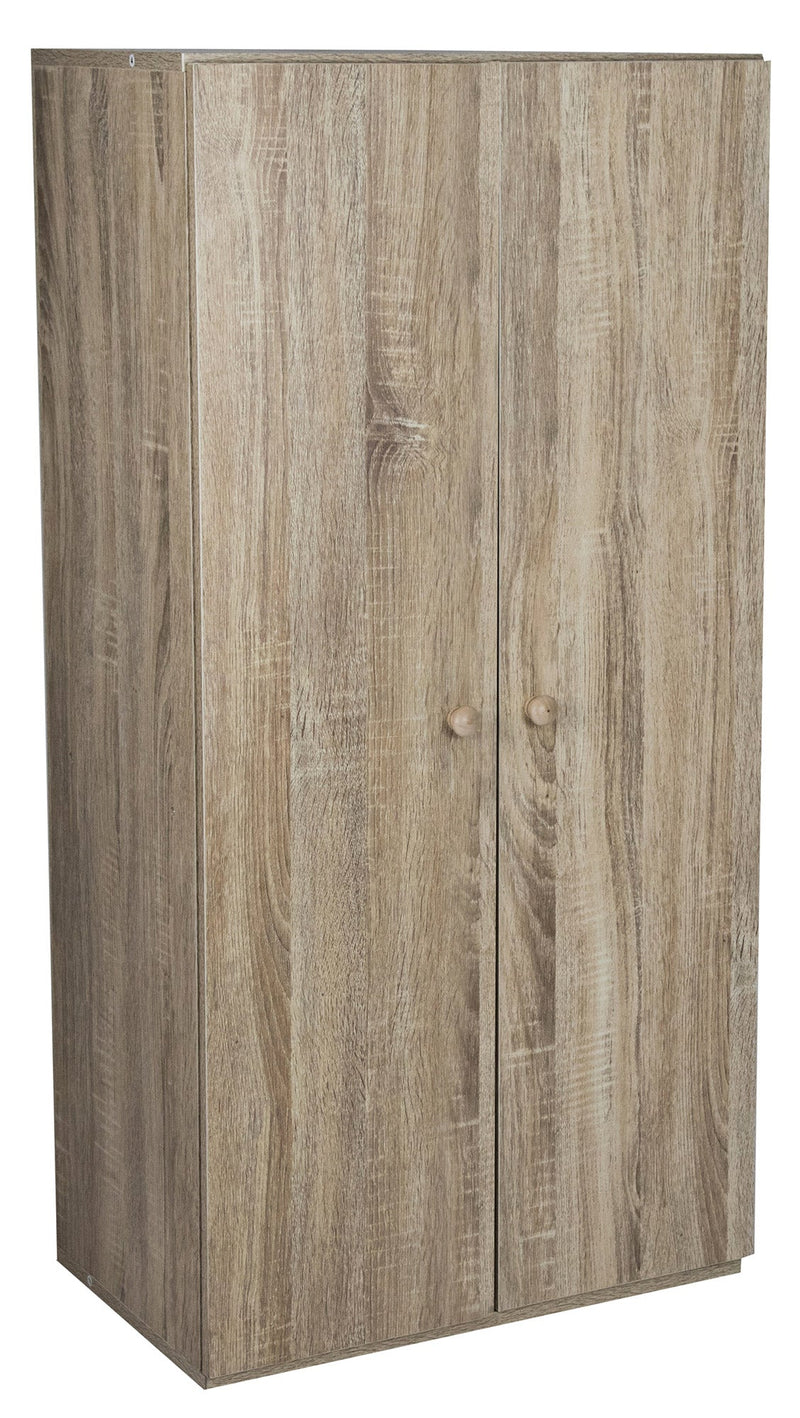 Mobiile 2 Ante 7 Ripiani 55x34x112 cm in PB Sonoma