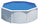 Piscina Rotonda Fuori Terra Ø350xh120 cm in Acciaio e PVC Gre Fidji
