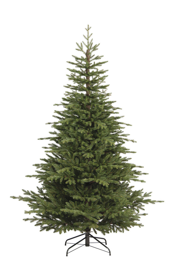 Albero di Natale Artificiale Realistico 240 cm 870 Rami Apertura a Ombrello Verde prezzo