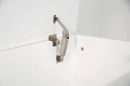 Cassapanca Baule Rettangolare in MDF 85x40x45 cm Fumer Florence Bianca