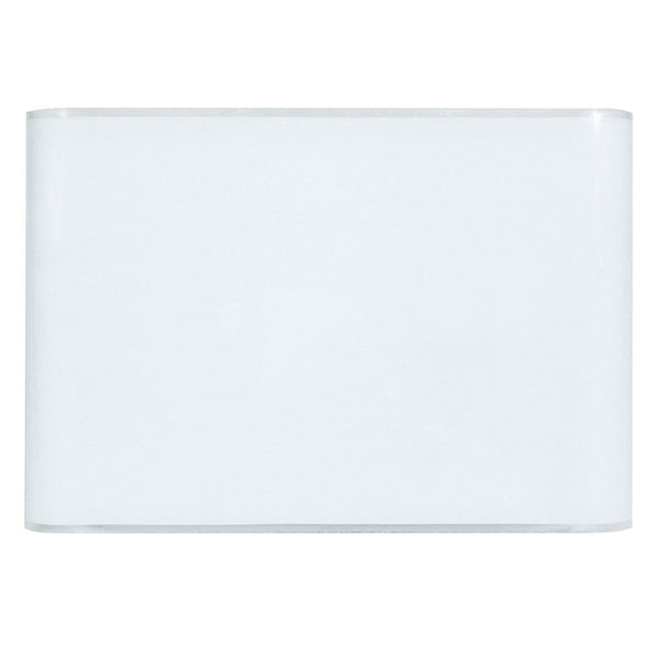 sconto Deckenleuchte 2xE27 Weiss Gestell Glasplatte Weiss E-Energy Altea