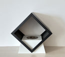 Camino a Bioetanolo da Tavolo 35,2x20x36,5 cm Vannini Rubik Nero