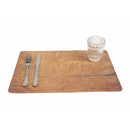 Set 6 Tovagliette Double Face 45x30x0,5 cm  in Plastica VdE Tivoli 1996 Wood Acacia