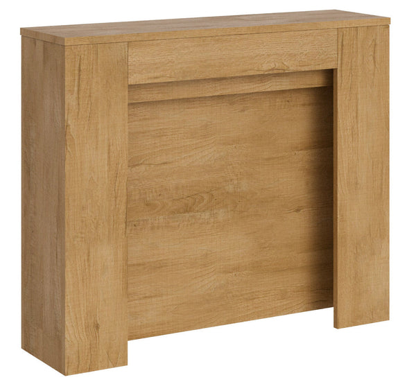 Consolle Allungabile 90x25/211 cm Pannelli in Nobilitato Kiba Quercia Natura online