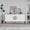 Madia 4 Ante 180x35,6x82 cm in MDF Gora Light Mocha