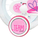 Bicicletta per Bambina 12” 2 Freni Barbie Rosa/Bianca