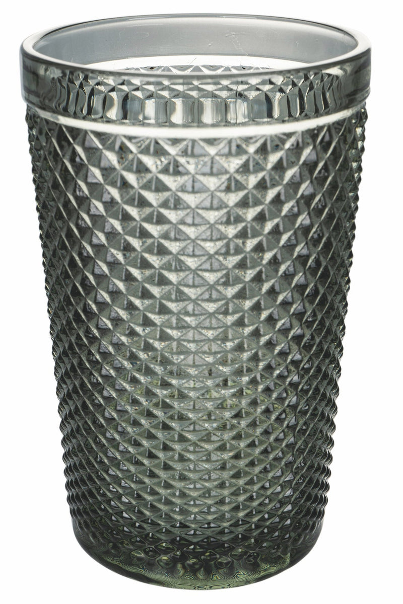 Set 4 Bicchieri Bibita in Vetro 350 ml Villa d'Este Home Tivoli Rombi