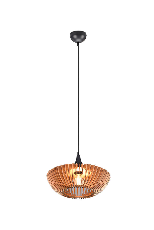 prezzo Lampada a Sospensione da Interno Attacco E27 in Metallo Antracite