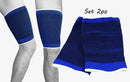 Set 2 fasce elastiche per Coscia unisex supporto tutore gamba sport