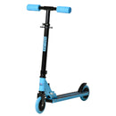 Monopattino Pieghevole per Bambini 67,7x34x79,5-89,5 cm in Metallo e Alluminio Blu