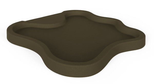 online Piatto Doccia da Esterno Giardino in Polietilene HD Arkema Lake Dove Grey