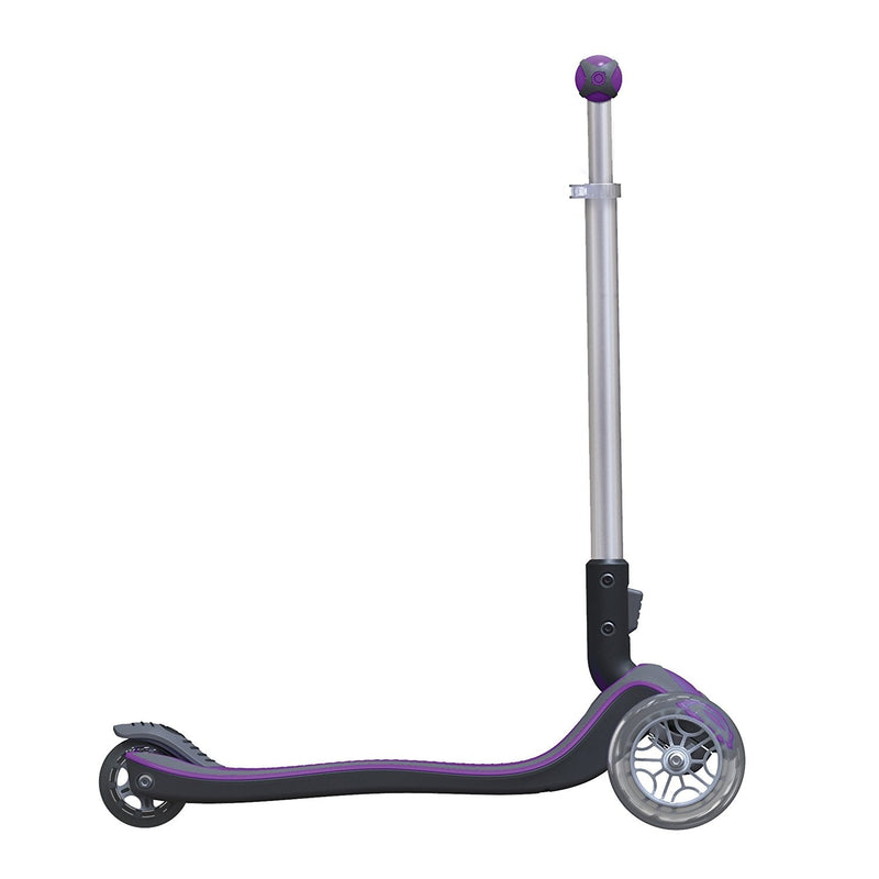 Monopattino 3 ruote Telescopico e Ripiegabile Max 50Kg Globber Elite Viola