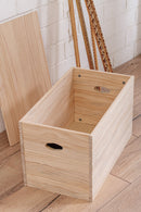 Cassapanca Baule in Legno 80x35x35 cm Panda