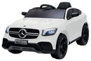 Macchina Elettrica per Bambini 12V con Licenza Mercedes GLC Coupè Bianca