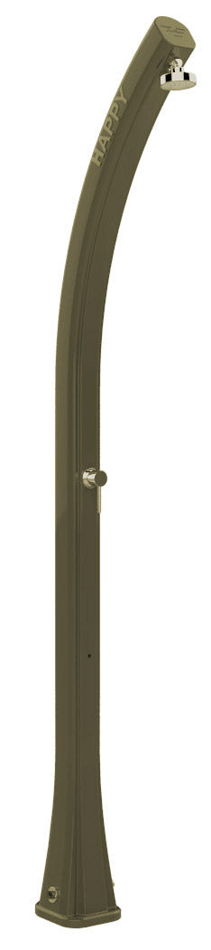 Doccia Solare da Esterno Giardino 23L Miscelatore Arkema Happy Dove Gray