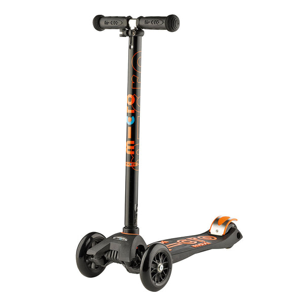 Teleskopischer 3-Rad-Scooter Max 70Kg Micro Maxi Deluxe Schwarz prezzo