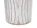 Vaso Atene 15x60x15 cm in Poliresina Bianco