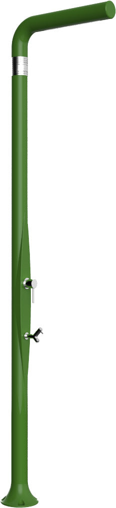 Doccia da Esterno Giardino Miscelatore e Lavapiedi Arkema Funny Yang Verde Chiaro prezzo