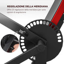 Panca Romana 2 in 1 per Curl e Tricipiti Regolabile 105x95x80 cm Nero 