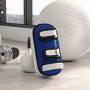 Colpitore Boxe e Muay Thai Imbottito per Braccio 38x20x18 cm in PU e EPE Blu
