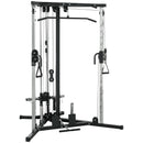 Stazione Fitness per Allenamento Totale 170x139x200 cm Power Tower in Acciaio Nero  