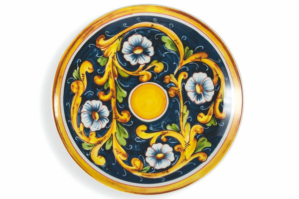 acquista Set 6 Obstteller Ø19 cm aus Porzellan Mediterranes Dekor Villa d'Este Home Tivoli Sizilien
