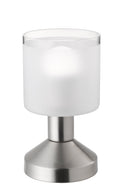 Lampada tavolo da Interno  E14 in Metallo Nickel Opaco
