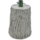 Base Supporto per Albero di Natale Chiaro Tronco Natalizio 33 cm Realistico